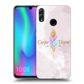 Picasee Silikónový čierny obal pre Honor 10 Lite - Carpe Diem