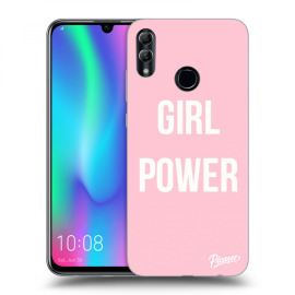 Picasee Silikónový čierny obal pre Honor 10 Lite - Girl Power