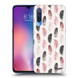 Picasee Silikónový čierny obal pre Xiaomi Mi 9 - Feather 2