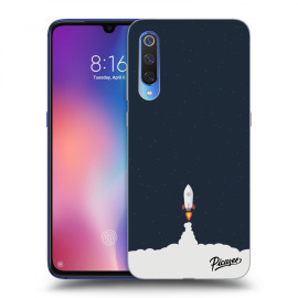 Picasee Silikónový čierny obal pre Xiaomi Mi 9 - Astronaut 2