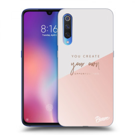 Picasee Silikónový čierny obal pre Xiaomi Mi 9 - You create your own opportunities