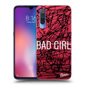 Picasee Silikónový čierny obal pre Xiaomi Mi 9 - Bad girl