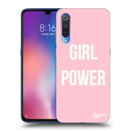 Picasee Silikónový čierny obal pre Xiaomi Mi 9 - Girl Power