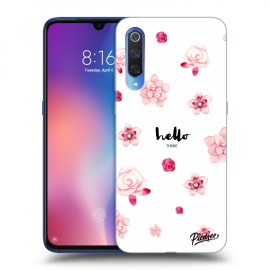 Picasee Silikónový čierny obal pre Xiaomi Mi 9 - Hello there