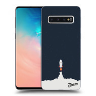 Picasee Silikónový čierny obal pre Samsung Galaxy S10 G973 - Astronaut 2 - cena, porovnanie