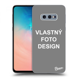 Picasee Silikónový čierny obal pre Samsung Galaxy S10e G970 - Vlastný design/motiv