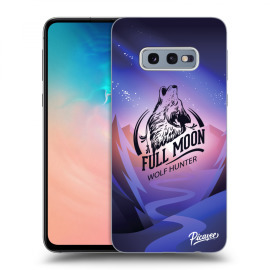 Picasee Silikónový čierny obal pre Samsung Galaxy S10e G970 - Wolf