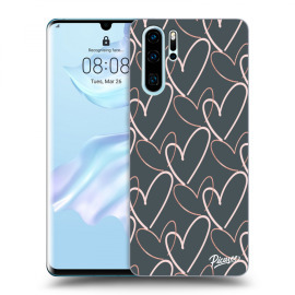 Picasee Silikónový prehľadný obal pre Huawei P30 Pro - Lots of love