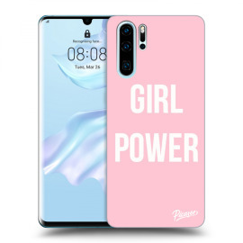 Picasee Silikónový čierny obal pre Huawei P30 Pro - Girl Power