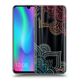 Picasee Silikónový prehľadný obal pre Honor 10 Lite - Flowers pattern