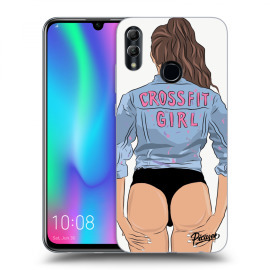 Picasee Silikónový čierny obal pre Honor 10 Lite - Crossfit girl - nickynellow