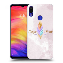 Picasee Silikónový čierny obal pre Xiaomi Redmi Note 7 - Carpe Diem