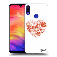 Picasee Silikónový čierny obal pre Xiaomi Redmi Note 7 - Big heart - cena, porovnanie