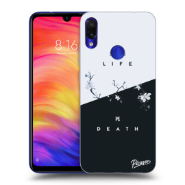 Picasee Silikónový čierny obal pre Xiaomi Redmi Note 7 - Life - Death