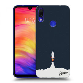 Picasee Silikónový čierny obal pre Xiaomi Redmi Note 7 - Astronaut 2