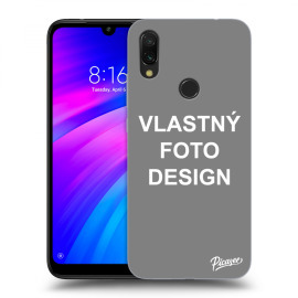 Picasee Silikónový prehľadný obal pre Xiaomi Redmi 7 - Vlastný design/motiv