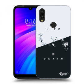 Picasee Silikónový prehľadný obal pre Xiaomi Redmi 7 - Life - Death