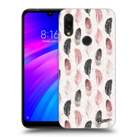 Picasee Silikónový prehľadný obal pre Xiaomi Redmi 7 - Feather 2