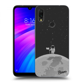 Picasee Silikónový prehľadný obal pre Xiaomi Redmi 7 - Astronaut