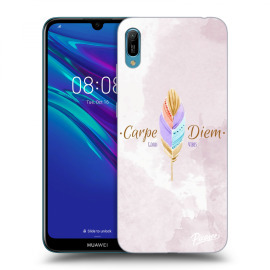 Picasee Silikónový prehľadný obal pre Huawei Huawei Y6 2019 - Carpe Diem