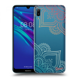 Picasee Silikónový prehľadný obal pre Huawei Huawei Y6 2019 - Flowers pattern