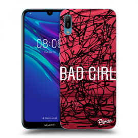 Picasee Silikónový prehľadný obal pre Huawei Huawei Y6 2019 - Bad girl