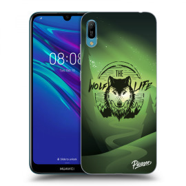 Picasee Silikónový prehľadný obal pre Huawei Huawei Y6 2019 - Wolf life