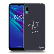 Picasee Silikónový čierny obal pre Huawei Huawei Y6 2019 - Everything is a choice - cena, porovnanie