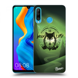 Picasee Silikónový prehľadný obal pre Huawei P30 Lite - Wolf life