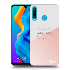 Picasee Silikónový čierny obal pre Huawei P30 Lite - You create your own opportunities