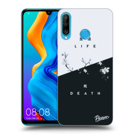 Picasee Silikónový prehľadný obal pre Huawei P30 Lite - Life - Death