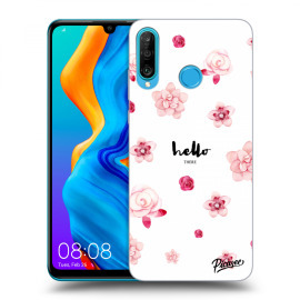 Picasee Silikónový prehľadný obal pre Huawei P30 Lite - Hello there