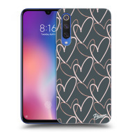 Picasee Silikónový čierny obal pre Xiaomi Mi 9 SE - Lots of love - cena, porovnanie