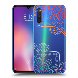 Picasee Silikónový prehľadný obal pre Xiaomi Mi 9 SE - Flowers pattern