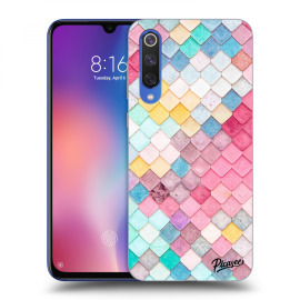 Picasee Silikónový čierny obal pre Xiaomi Mi 9 SE - Colorful roof