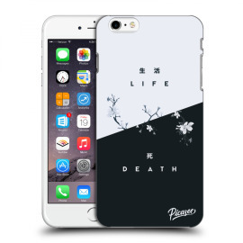 Picasee Silikónový čierny obal pre Apple iPhone 6 Plus/6S Plus - Life - Death