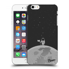 Picasee Silikónový čierny obal pre Apple iPhone 6 Plus/6S Plus - Astronaut