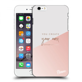 Picasee Silikónový čierny obal pre Apple iPhone 6 Plus/6S Plus - You create your own opportunities