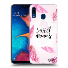 Picasee Silikónový prehľadný obal pre Samsung Galaxy A20e A202F - Sweet dreams