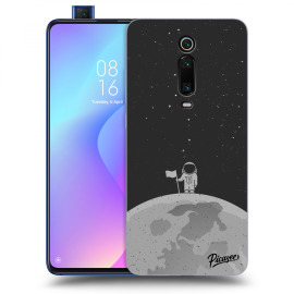 Picasee Silikónový čierny obal pre Xiaomi Mi 9T (Pro) - Astronaut