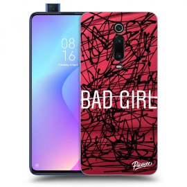 Picasee Silikónový čierny obal pre Xiaomi Mi 9T (Pro) - Bad girl