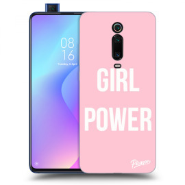 Picasee Silikónový čierny obal pre Xiaomi Mi 9T (Pro) - Girl Power