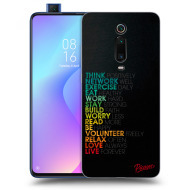 Picasee Silikónový čierny obal pre Xiaomi Mi 9T (Pro) - Motto life - cena, porovnanie