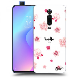 Picasee Silikónový čierny obal pre Xiaomi Mi 9T (Pro) - Hello there