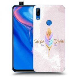 Picasee Silikónový prehľadný obal pre Huawei P Smart Z - Carpe Diem