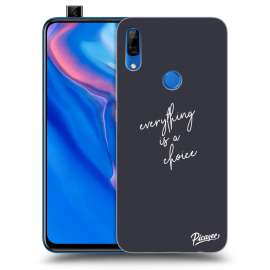 Picasee Silikónový prehľadný obal pre Huawei P Smart Z - Everything is a choice