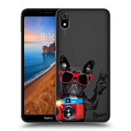 Picasee Silikónový prehľadný obal pre Xiaomi Redmi 7A - French Bulldog - cena, porovnanie