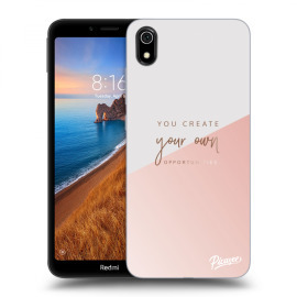 Picasee Silikónový prehľadný obal pre Xiaomi Redmi 7A - You create your own opportunities