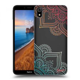 Picasee Silikónový prehľadný obal pre Xiaomi Redmi 7A - Flowers pattern