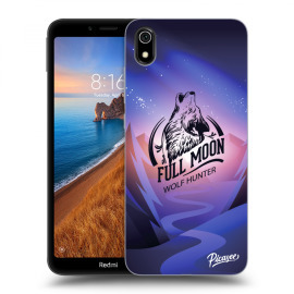 Picasee Silikónový prehľadný obal pre Xiaomi Redmi 7A - Wolf